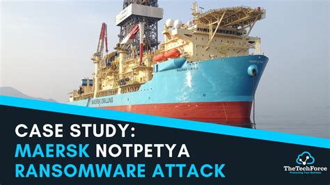 maersk ransomware attack 2017